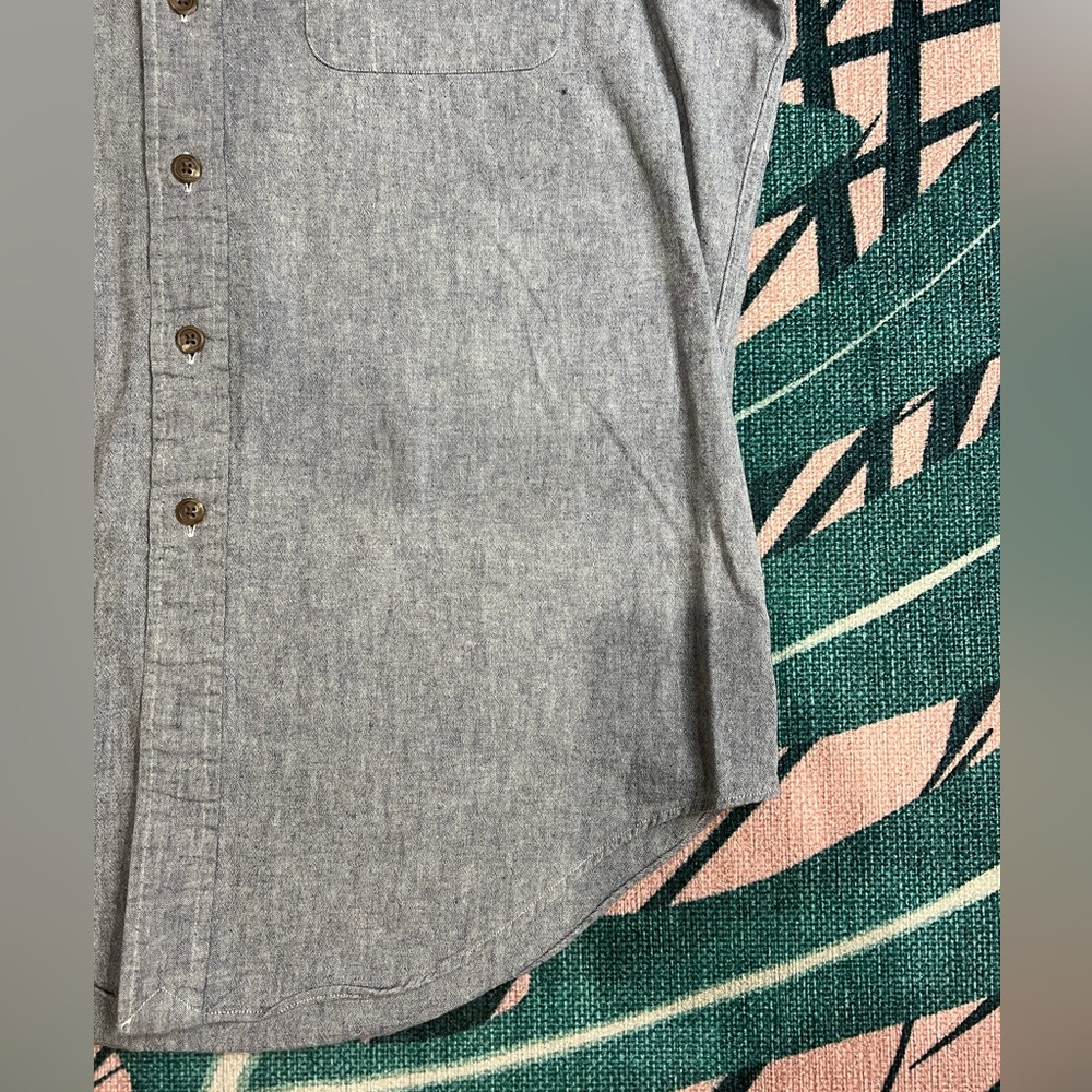 Vintage 80’s Polo By Ralph Lauren Chambray Button Up Shirt - Picture 4 of 8